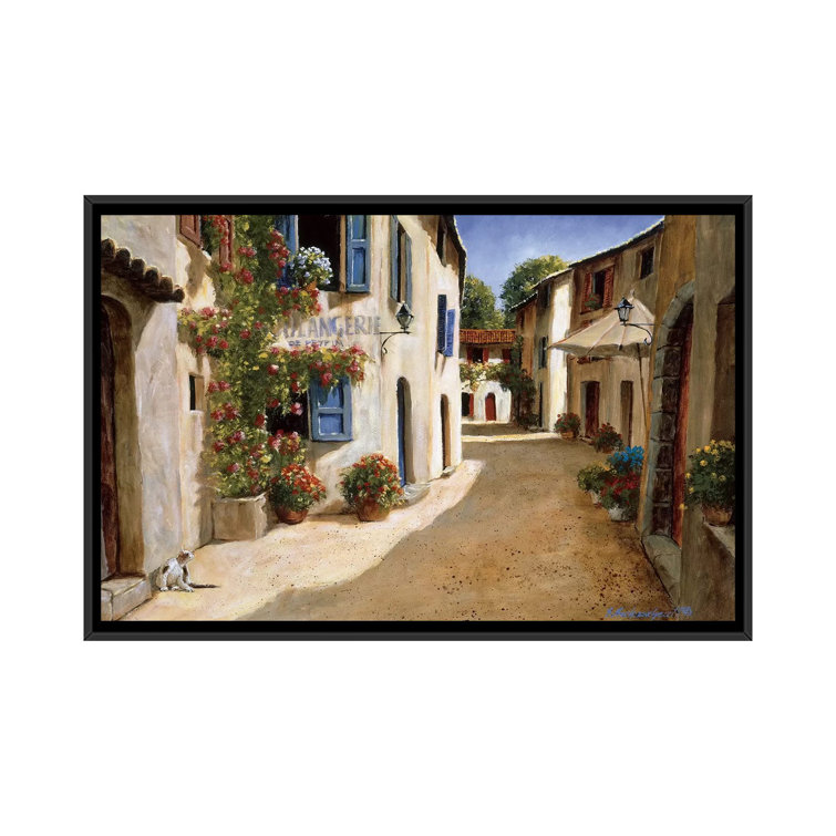 Boulangerie De Peypin by Gilles Archambault Gallery-Wrapped Canvas Giclée